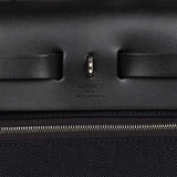 Hermes Herbag Zip PM 31 Black Toile H Berline Hunter Palladium Hardware