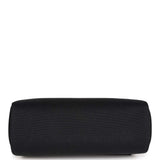 Hermes Herbag Zip PM 31 Black Toile H Berline Hunter Palladium Hardware