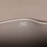 Hermes Halzan 31 Etain Clemence Palladium Hardware