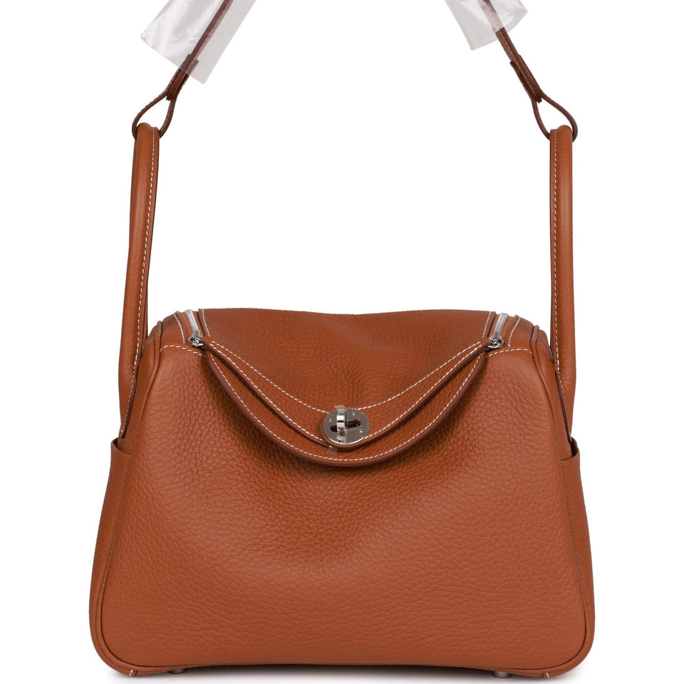 Hermes Lindy 26 Gold Clemence Palladium Hardware