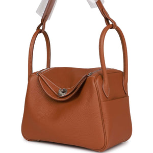 Hermes Lindy 26 Gold Clemence Palladium Hardware