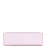 Hermes Kelly Pochette Mauve Pale Swift Palladium Hardware