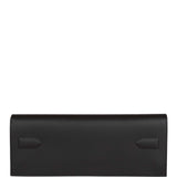 Hermes Shadow Kelly Cut Black Swift Calfskin