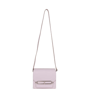 Hermes Mini Sac Roulis 18 Mauve Pale Evercolor Palladium Hardware