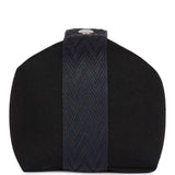 Hermes Bride-A-Brac Small Black H Militaire Canvas Palladium Hardware