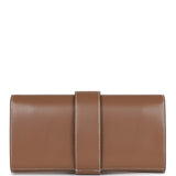 Hermes Medor Clutch 23 Etoupe Tadelakt Palladium Hardware