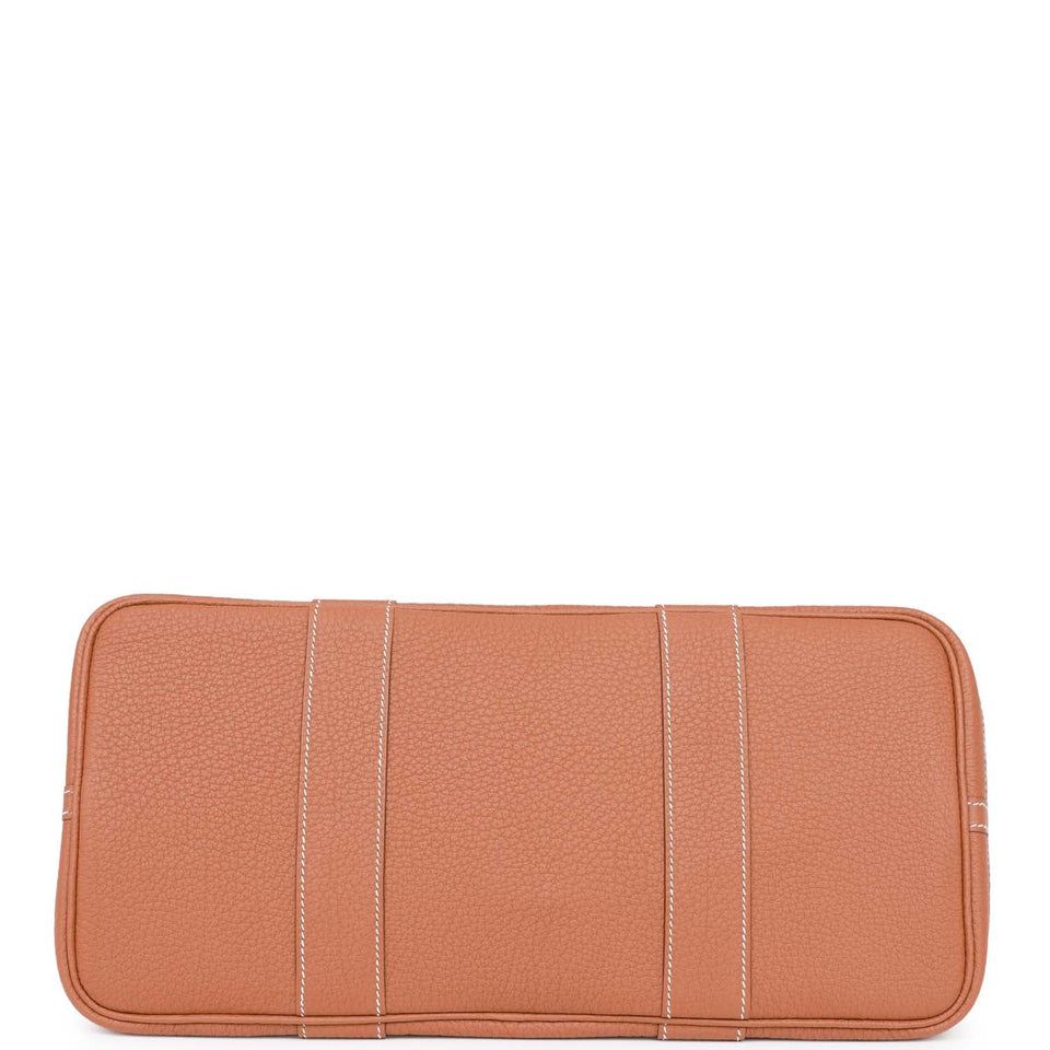 Hermes Garden Party 36 Gold Negonda Palladium Hardware