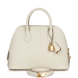 Hermes 1923 Bolide 25 Mushroom Evercolor Verso Gold Hardware