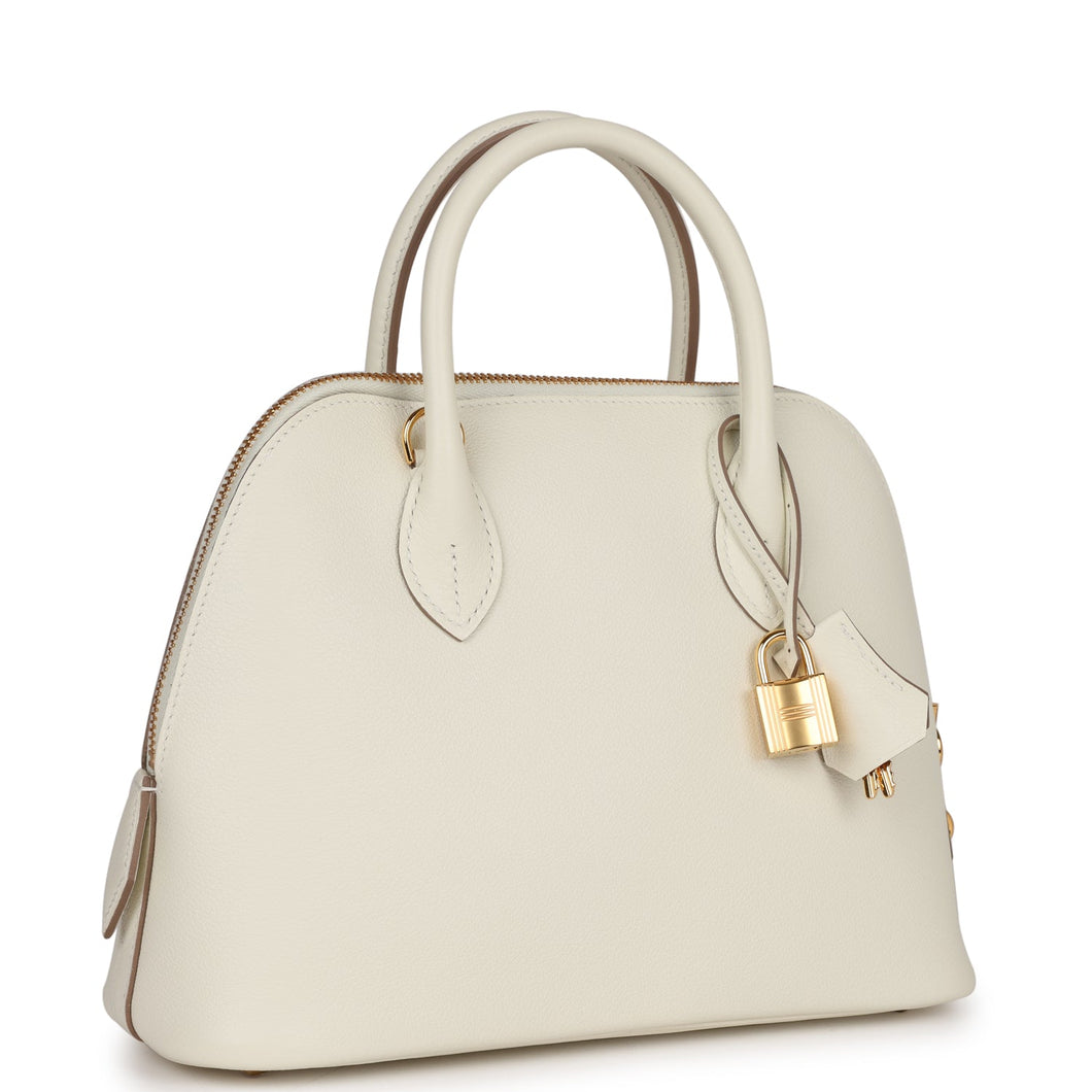 Hermes 1923 Bolide 25 Mushroom Evercolor Verso Gold Hardware