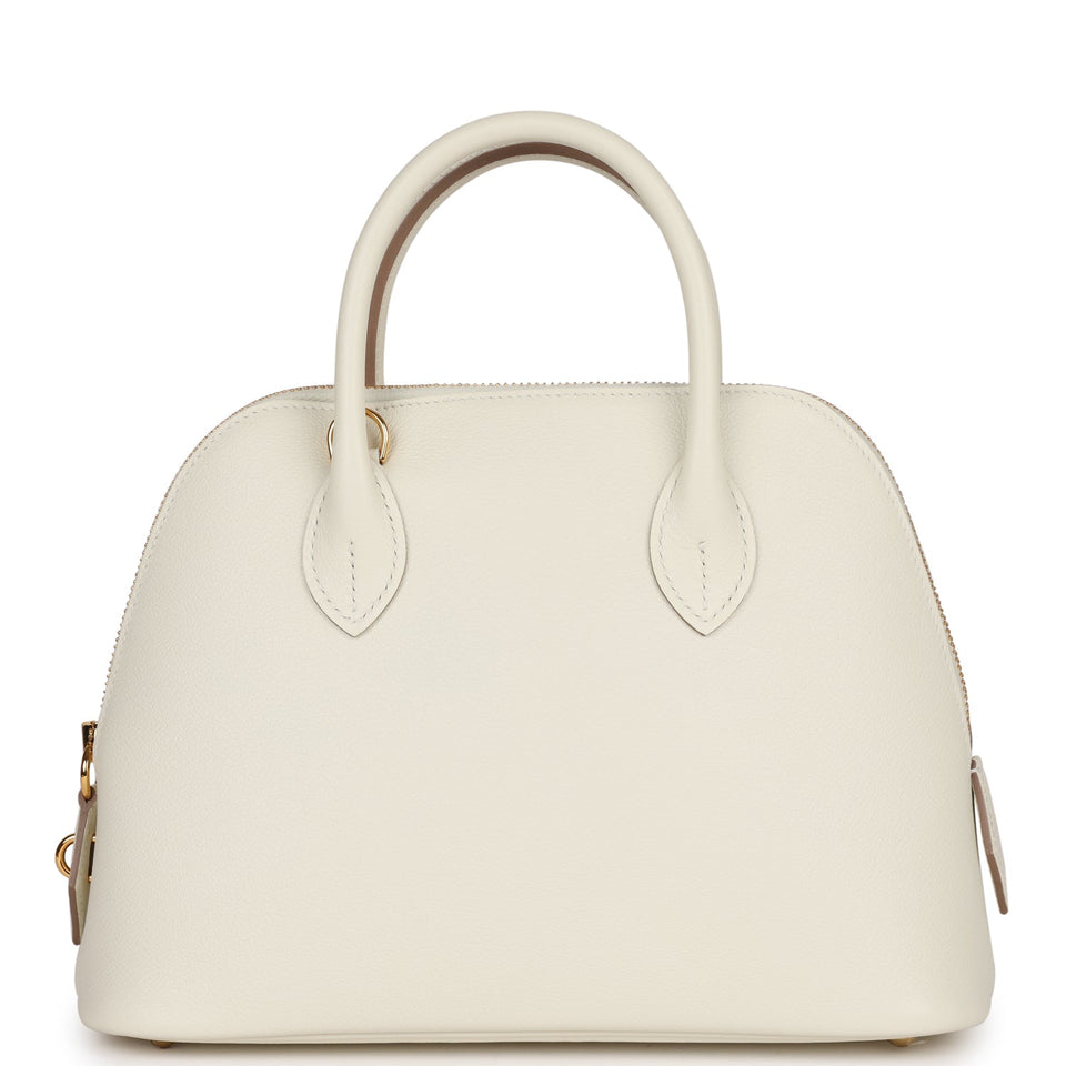 Hermes 1923 Bolide 25 Mushroom Evercolor Verso Gold Hardware