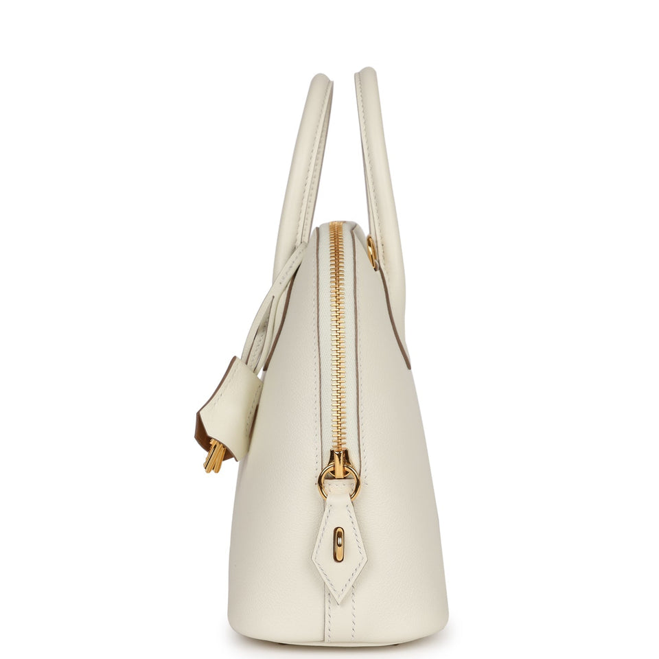 Hermes 1923 Bolide 25 Mushroom Evercolor Verso Gold Hardware