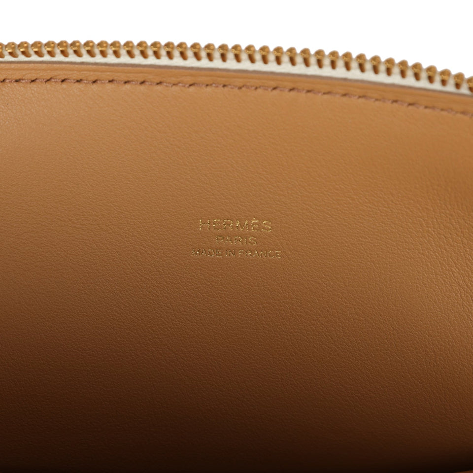 Hermes 1923 Bolide 25 Mushroom Evercolor Verso Gold Hardware