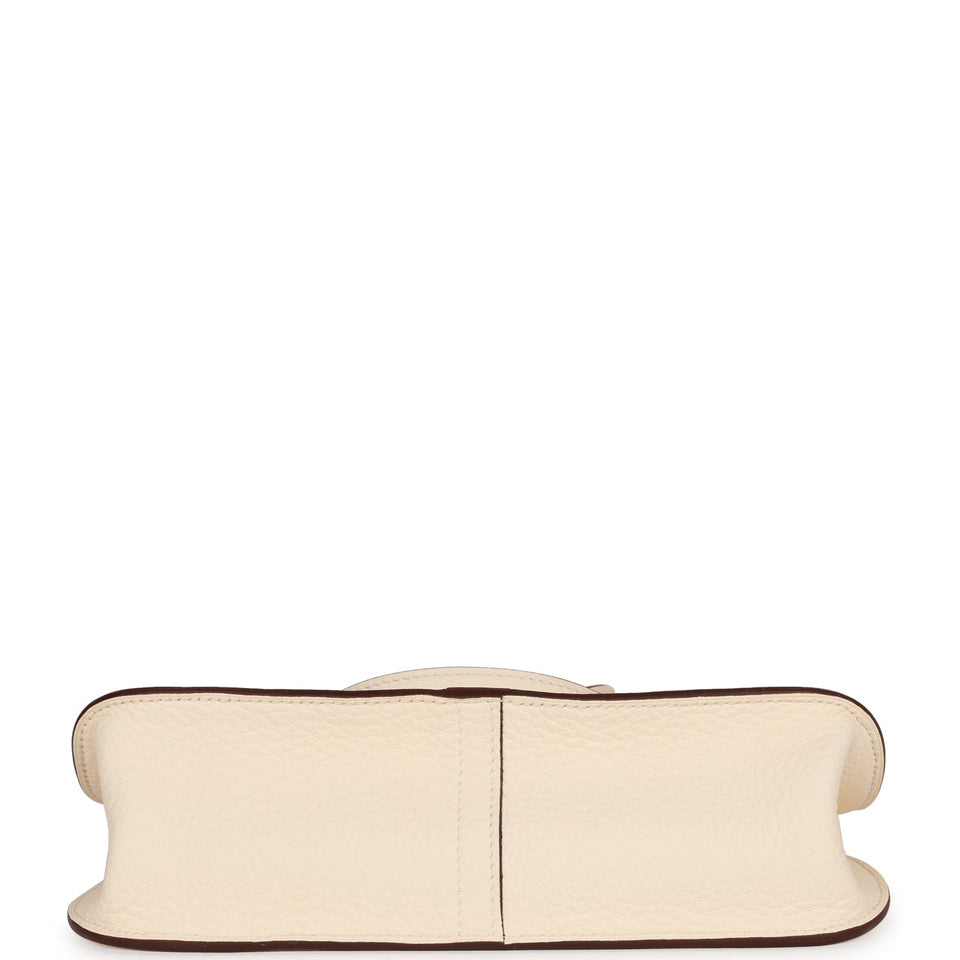 Hermes Halzan 25 Nata Clemence Gold Hardware