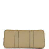 Hermes Garden Party 30 Poussiere Toile and Negonda Palladium Hardware