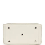 Hermes Lindy 26 White Evercolor Palladium Hardware