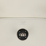 Hermes Lindy 26 White Evercolor Palladium Hardware