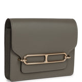 Hermes Roulis Slim Wallet Gris Meyer Evercolor Permabrass Hardware