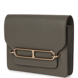 Hermes Roulis Slim Wallet Gris Meyer Evercolor Permabrass Hardware