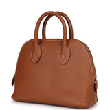 Hermes 1923 Bolide Mini Gold Evercolor Gold Hardware