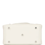 Hermes Lindy 26 White Evercolor Palladium Hardware