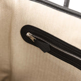 Hermes Garden Party 30 Black Negonda Palladium Hardware