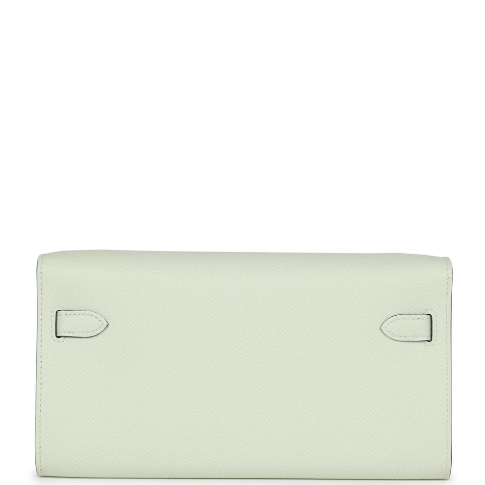 Hermes Kelly Wallet To Go Vert Fizz Epsom Palladium Hardware