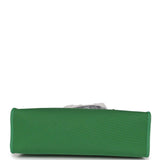 Hermes Herbag Zip PM 31 Bamboo Toile H/Bleu Indigo Vache Hunter Palladium Hardware