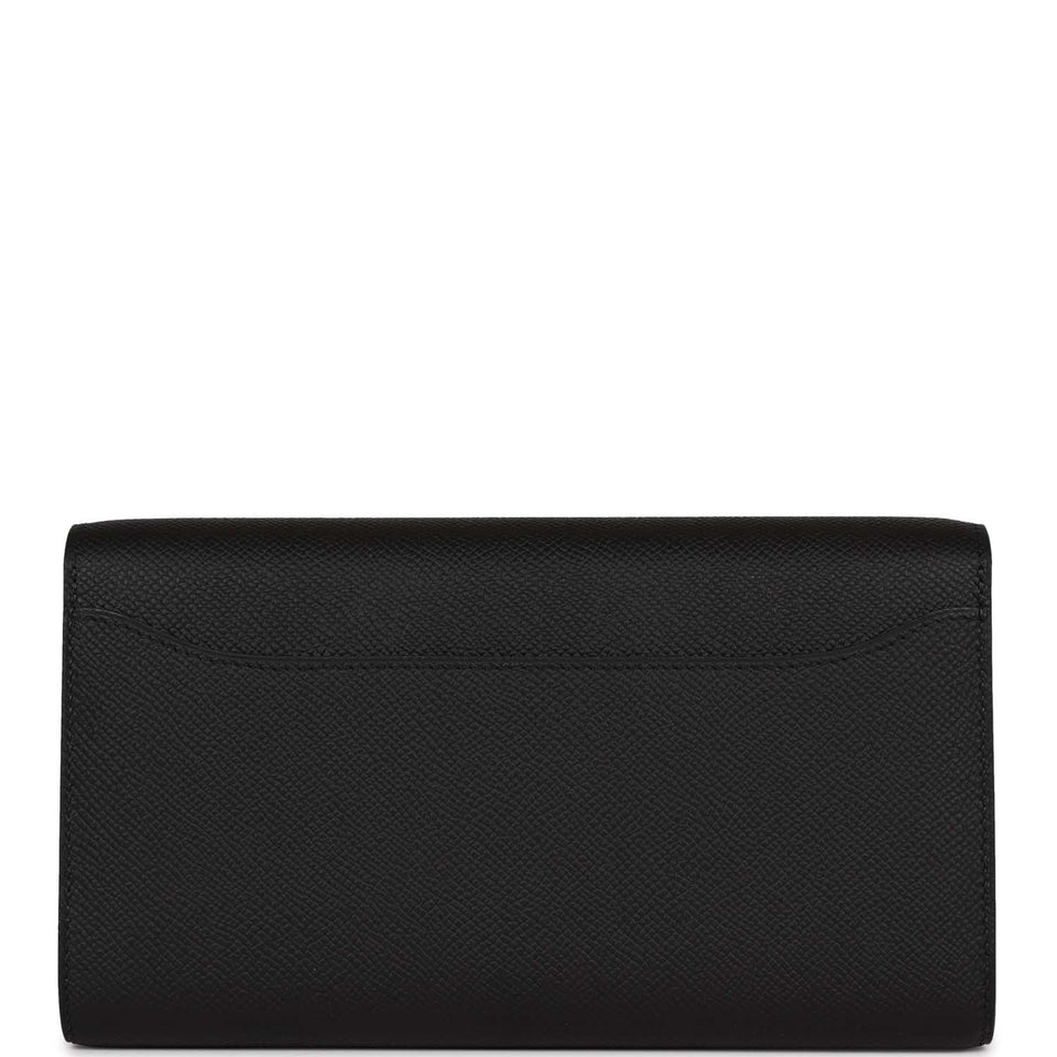 Hermes Constance Wallet To Go Black Epsom Gold Hardware
