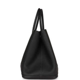 Hermes Garden Party 36 Black Negonda Palladium Hardware