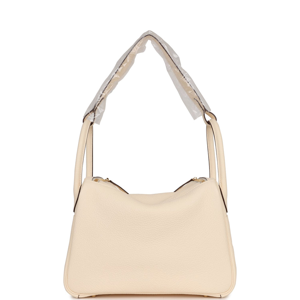 Hermes Lindy 30 Nata Clemence Gold Hardware