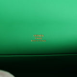 Hermes Kelly Pochette Vert Comics Swift Gold Hardware