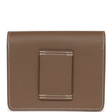 Hermes Roulis Slim Wallet Etoupe Evercolor Gold Hardware