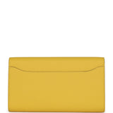 Hermes Constance To Go Wallet Jaune De Naples Epsom Gold Hardware