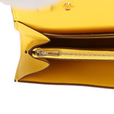 Hermes Constance To Go Wallet Jaune De Naples Epsom Gold Hardware