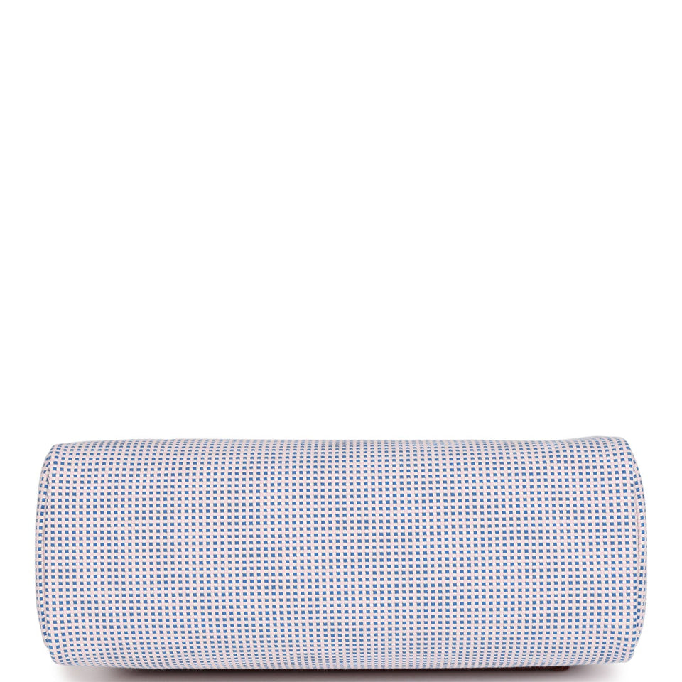 Hermes Herbag Zip Pm 31 Rouge Sellier Vache Hunter Mauve, Bleu Bill, Rouge Sellier, & Ecru Criss Viking Toile Palladium Hardware