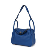Hermes Lindy 26 Bleu France Verso Swift Palladium Hardware