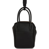Hermes Lindy 26 Black Clemence Gold Hardware