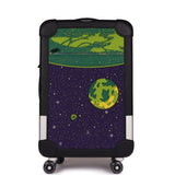Hermes R.M.S. Odyssey Cabine 55 Rolling Suitcase Multicolor Canvas