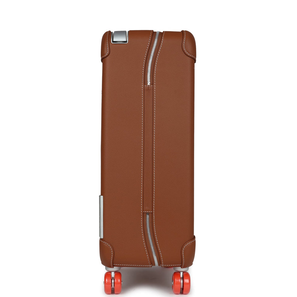 Hermes R.M.S. Cabine 55 Rolling Suitcase Multicolor Canvas