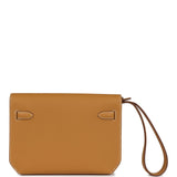 Hermes Kelly Depeches 25 Naturel Sable Togo Palladium Hardware