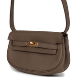 Hermes Kelly Moove Etoupe Swift Gold Hardware