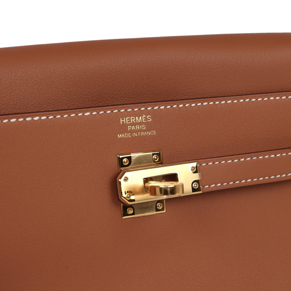 Hermes Kelly Moove Gold Swift Gold Hardware