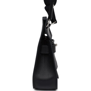 Hermes Jypsiere Mini Black Evercolor Palladium Hardware