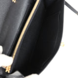 Hermes Kelly Wallet To Go Black Epsom Gold Hardware