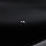 Hermes Kelly Cut Black Swift Palladium Hardware