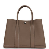 Hermes Garden Party 30 Etoupe Negonda Palladium Hardware