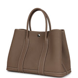 Hermes Garden Party 30 Etoupe Negonda Palladium Hardware