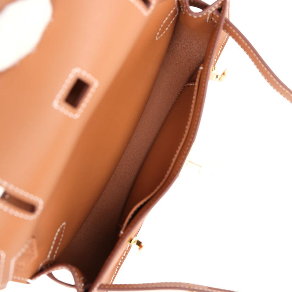 Hermes Jypsiere Mini Gold Swift Gold Hardware