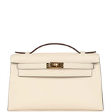 Hermes Kelly Pochette Nata Swift Gold Hardware