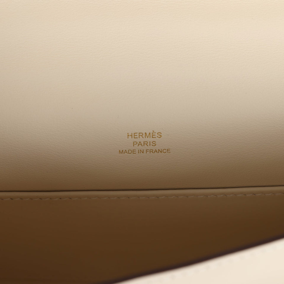 Hermes Kelly Pochette Nata Swift Gold Hardware